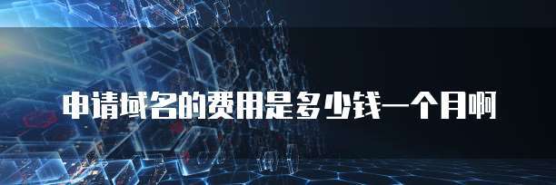 大數(shù)據(jù)服務與互聯(lián)網(wǎng)域名注冊的費用解析